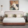 image:imageFDW 8 Inch King Mattress Gel Memory Foam Mattress for Cool Sleep amp Pressure Relief Medium Firm Mattresses CertiPURUS CertifiedBedinaBoxPressure Relieving 8 inch King